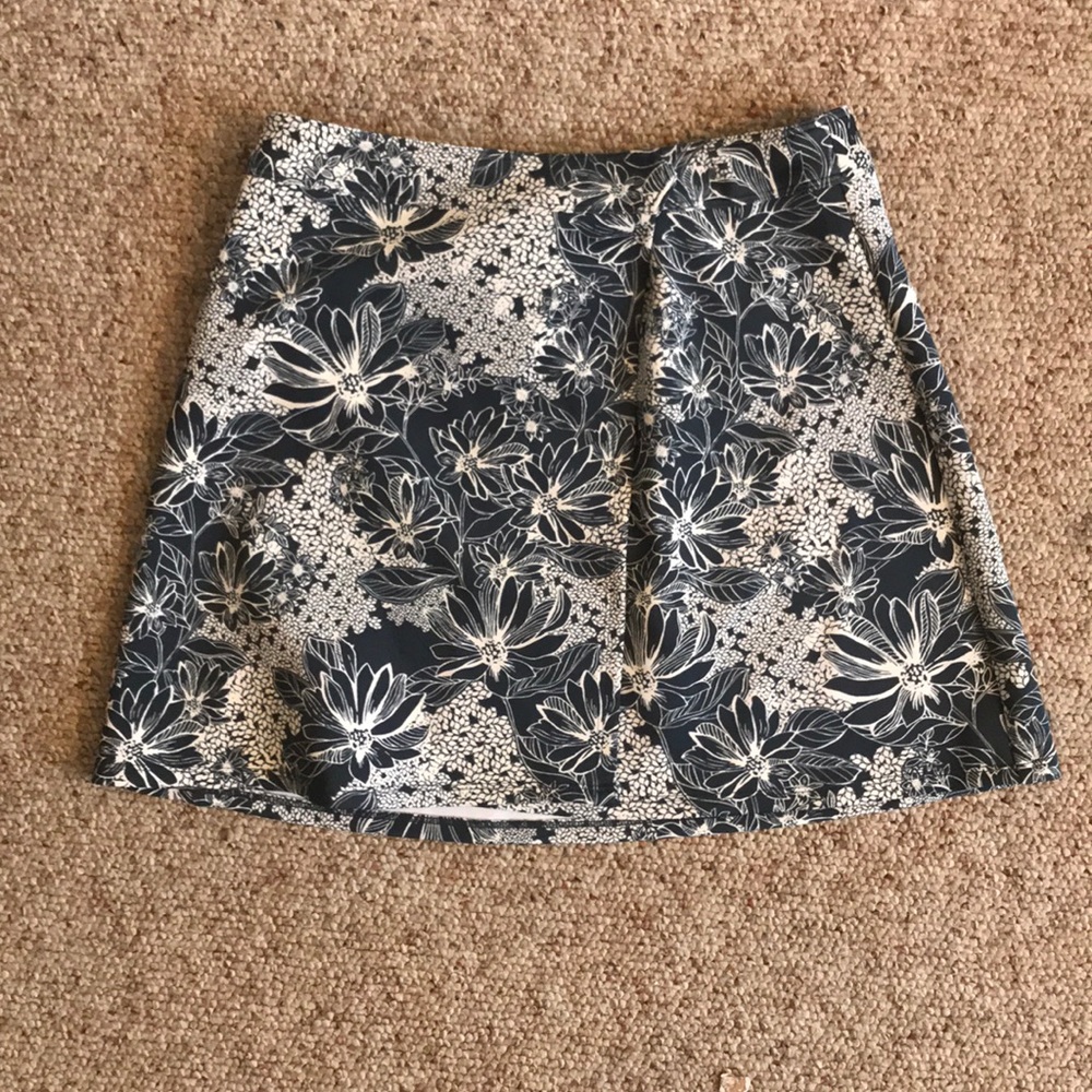 Abercrombie & Fitch Floral Wrap Skirt